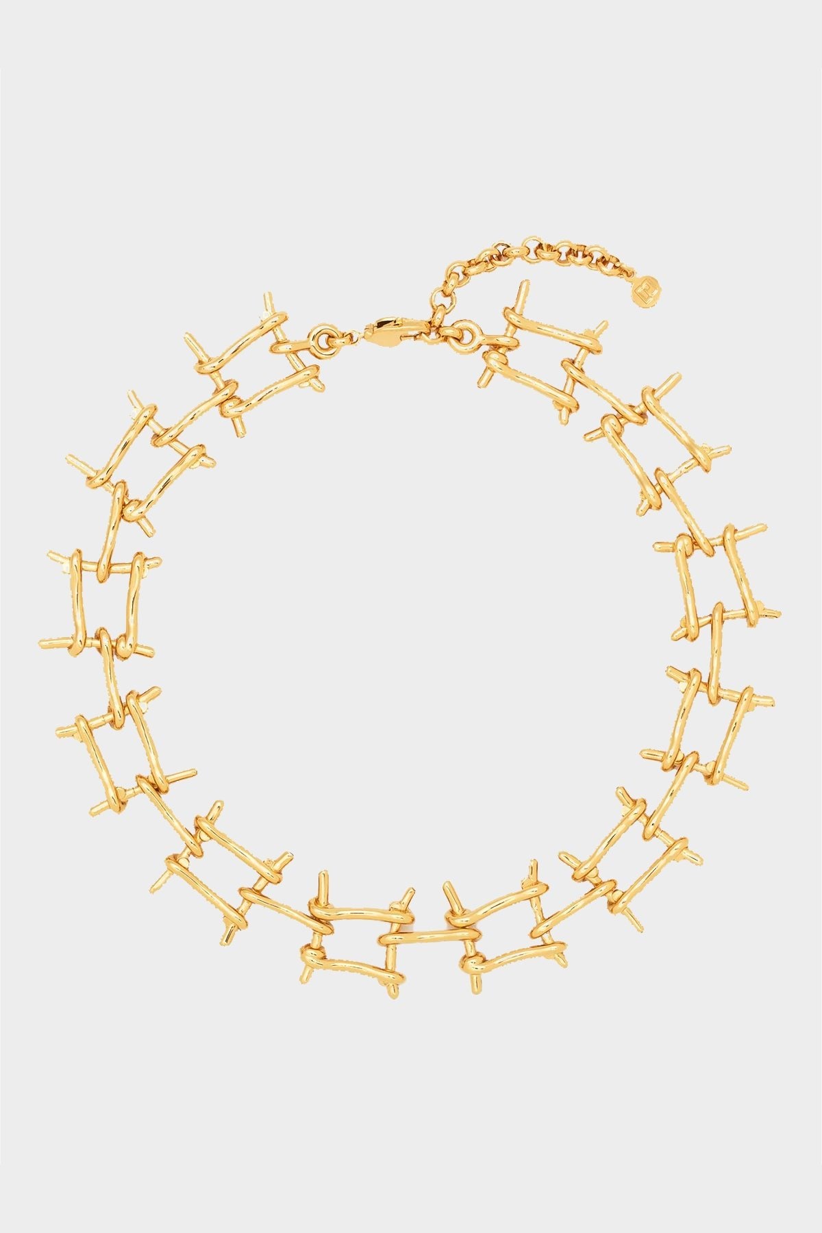 Wire Chain Necklace in Gold - shop-olivia.com