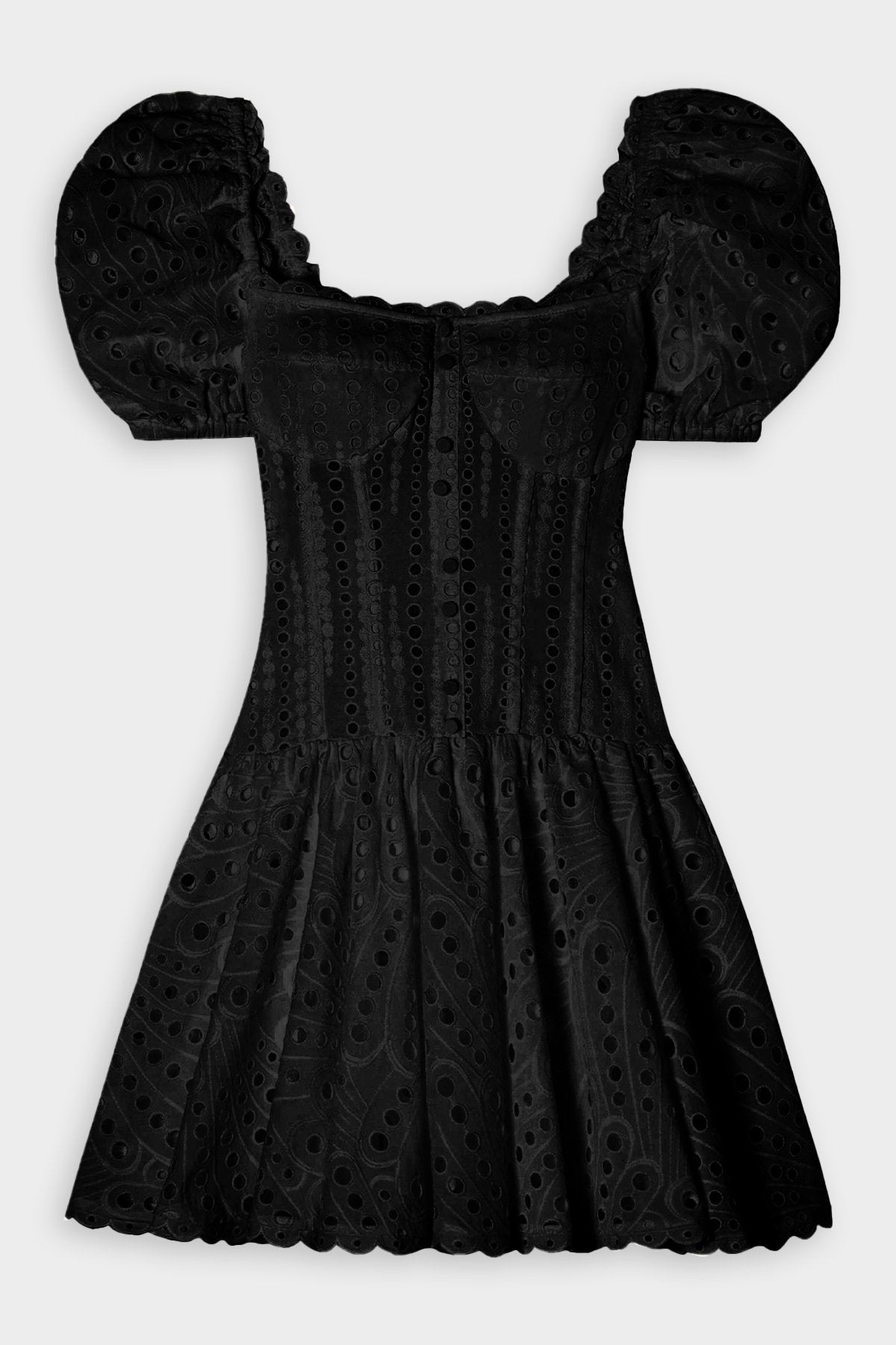 Yara Short Dress in Black - shop-olivia.com