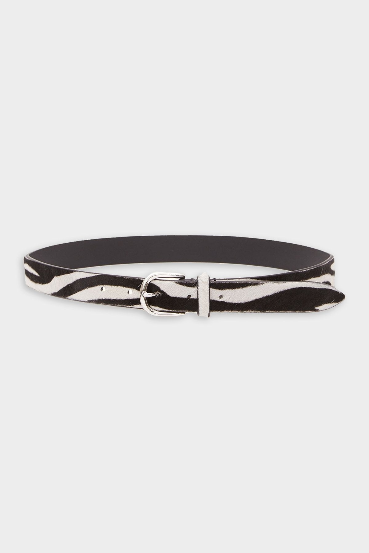 Zap Belt in Black and White - shop-olivia.com
