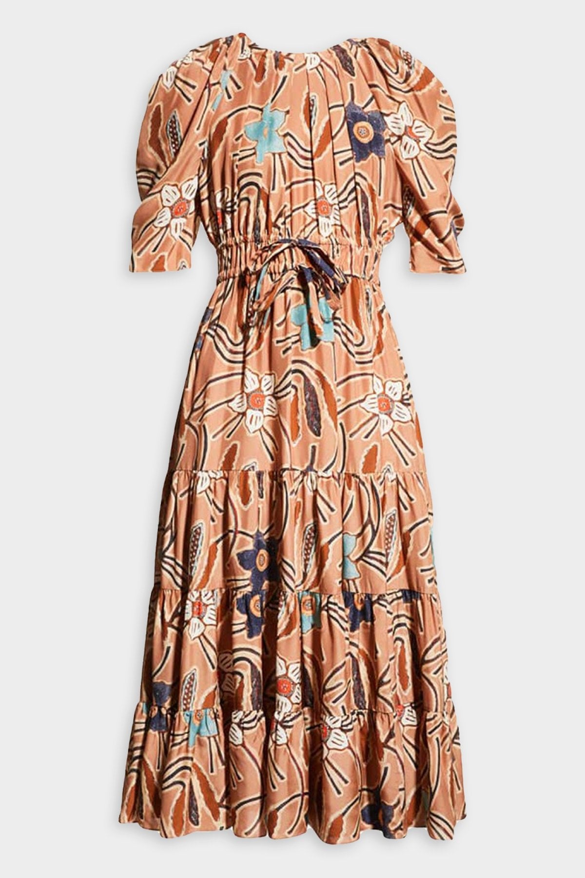 Zeenat Dress in Copper - shop-olivia.com